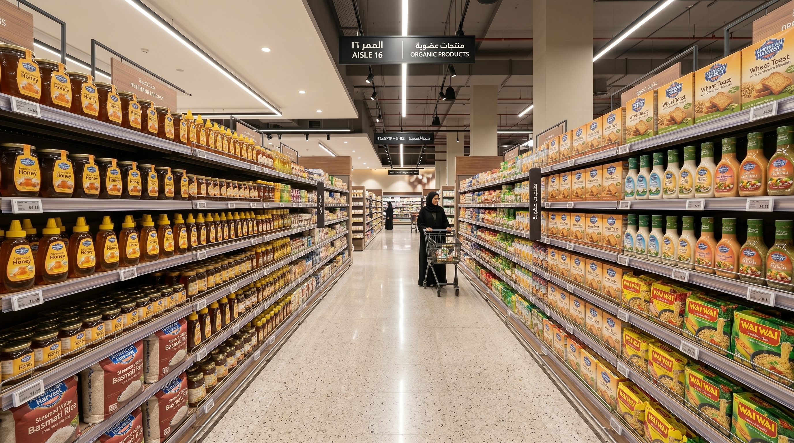 Modern trade supermarket racks